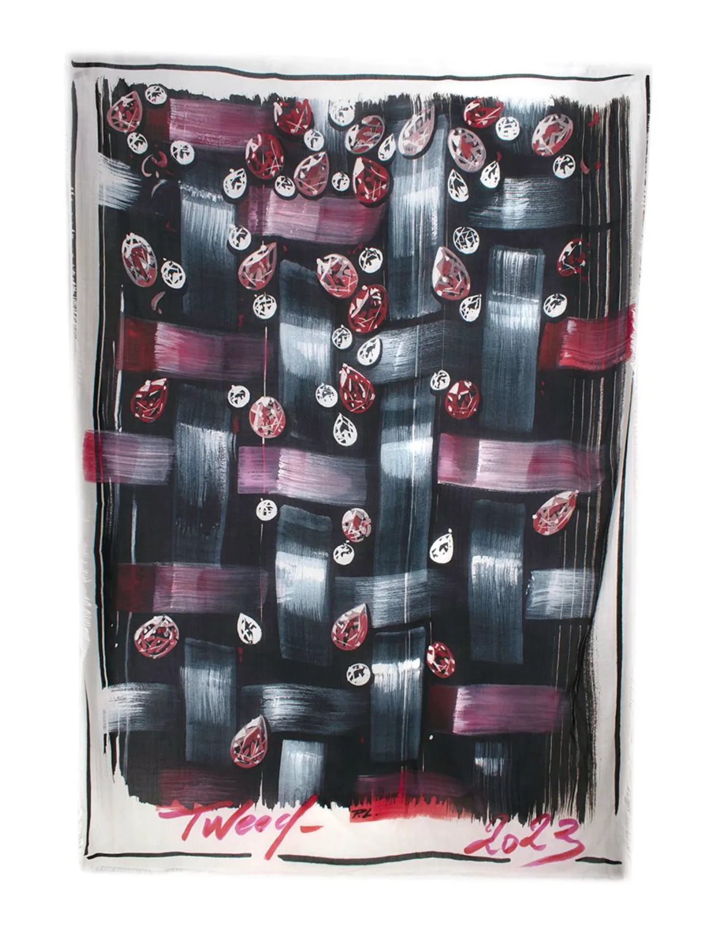 Chanel Tweed 2023 Cashmere Scarf