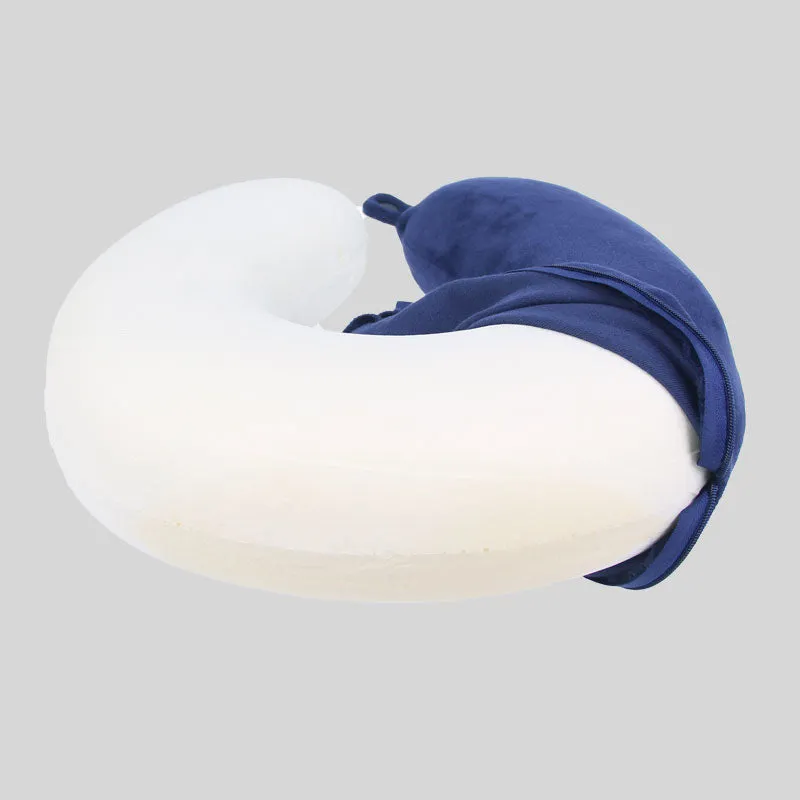 Comfortable Memory Foam Neck Travel Pillow Kit