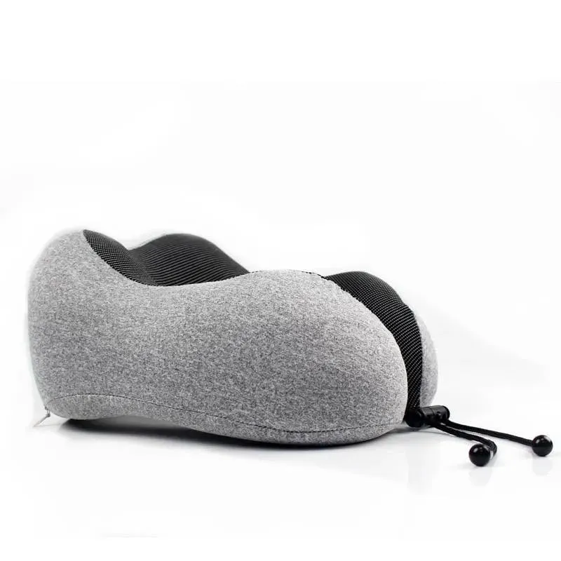 Curved Memory Foam Travel Pillow