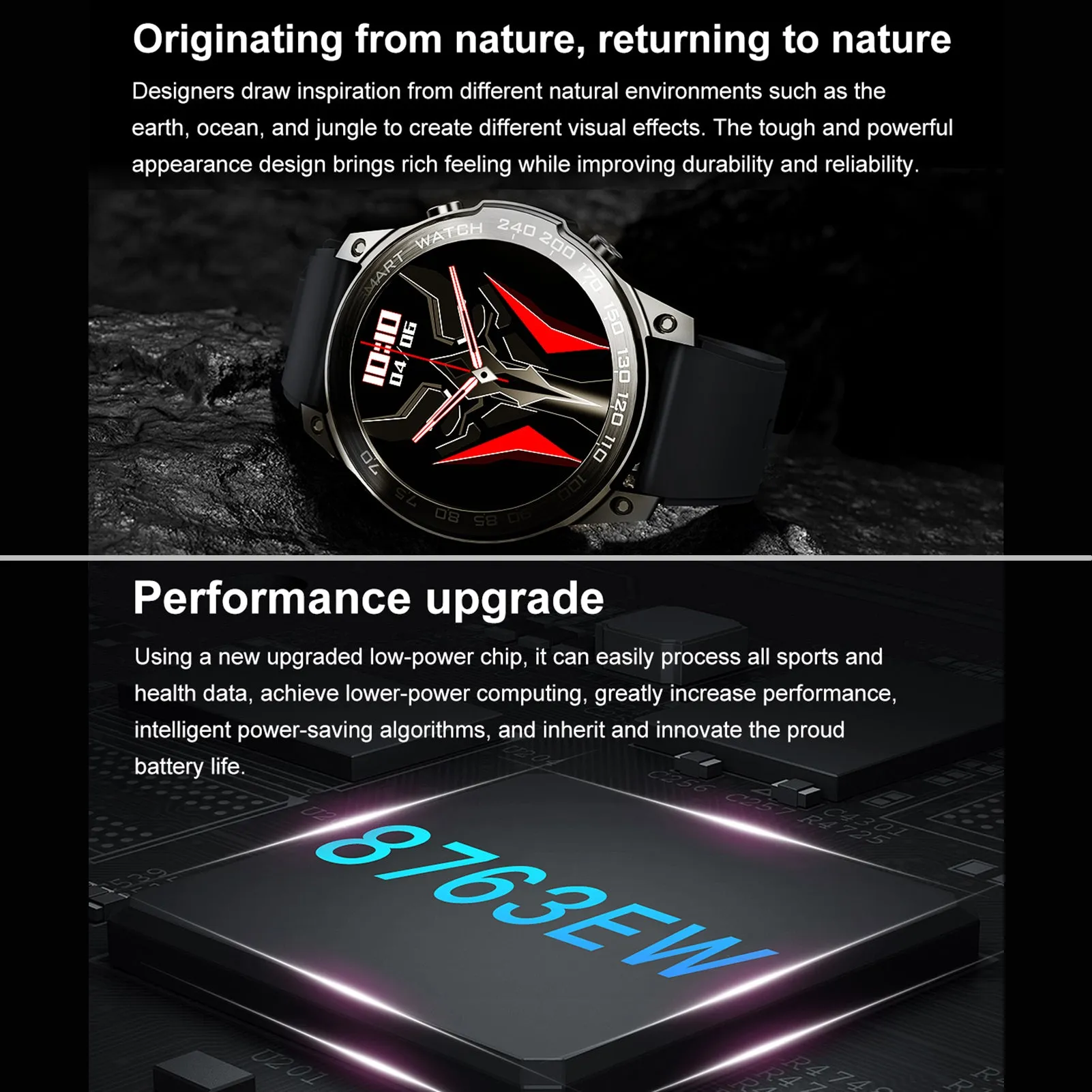 DM50 1.43inch smartwatch HD Color Touchscreen