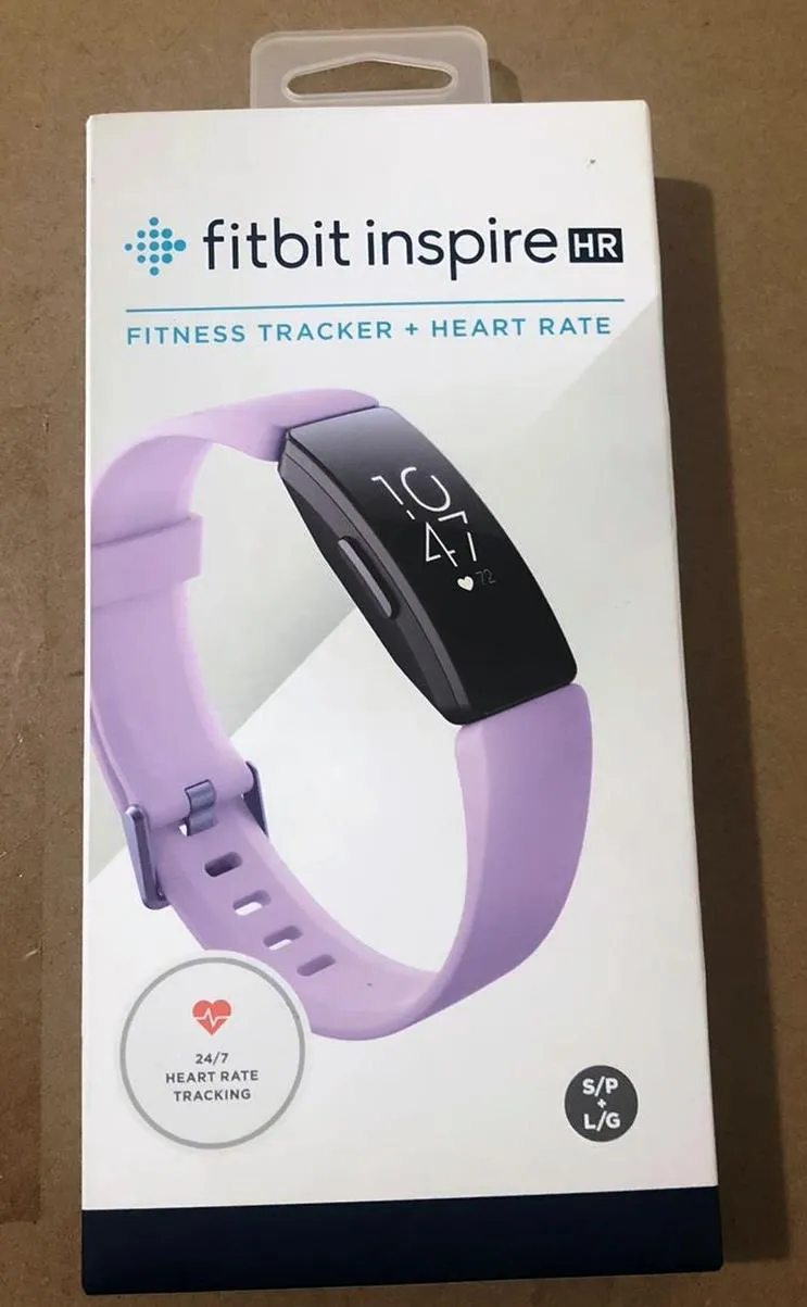 Fitbit Inspire HR FB413LVLV Fitness Tracker   Heart Rate - Lilac Purple