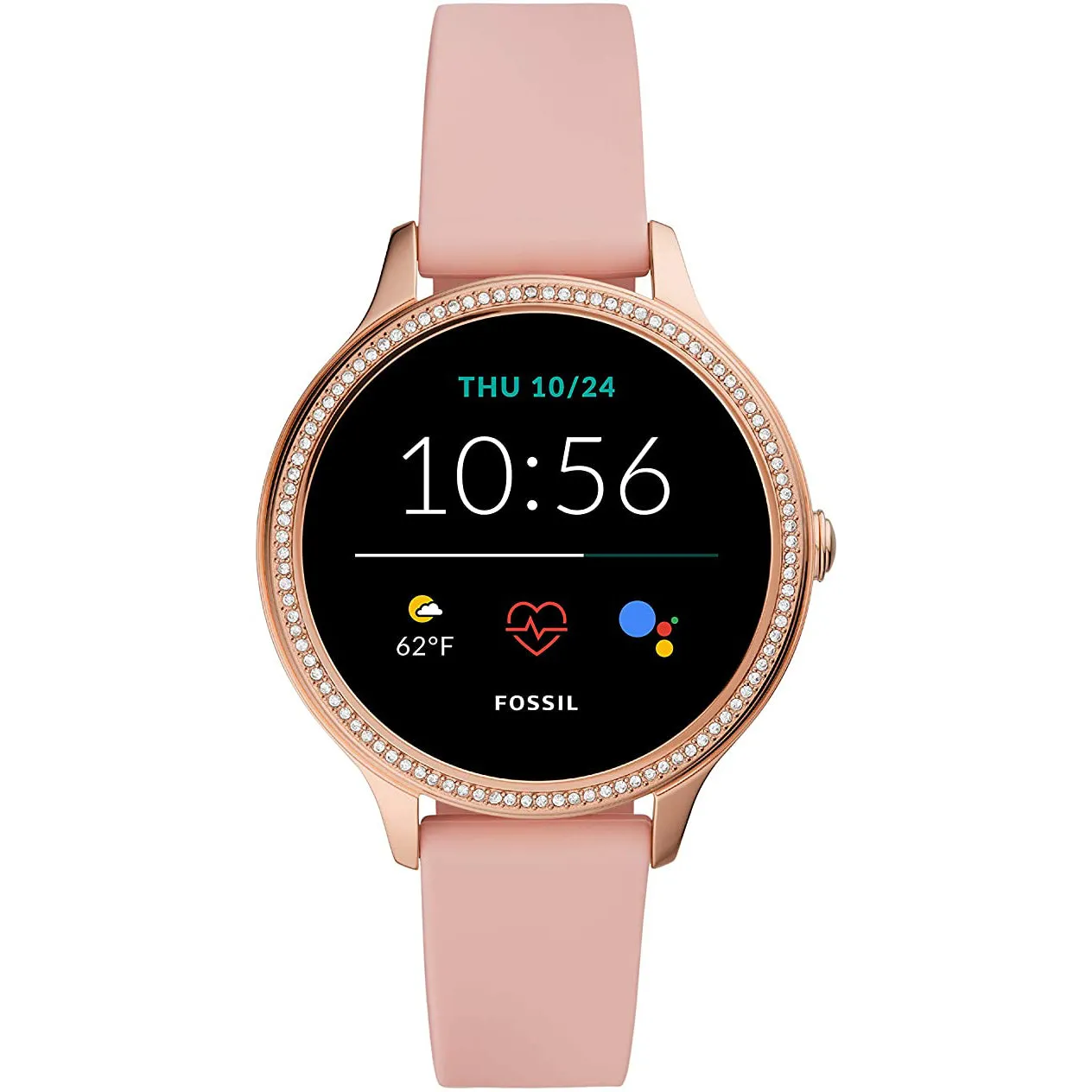 Fossil 42MM Gen 5E Stainless Steel Touchscreen Smart Watch