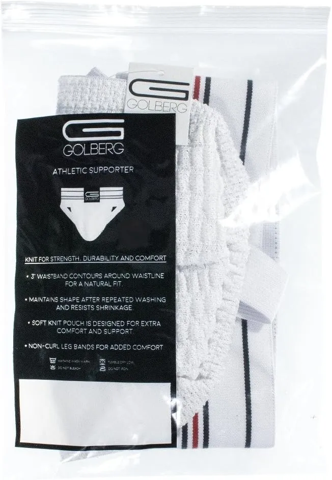 GOLBERG Mens Athletic Supporter 2 Pack