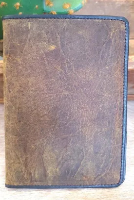 Gray Pro Leather Passport Cover Holder