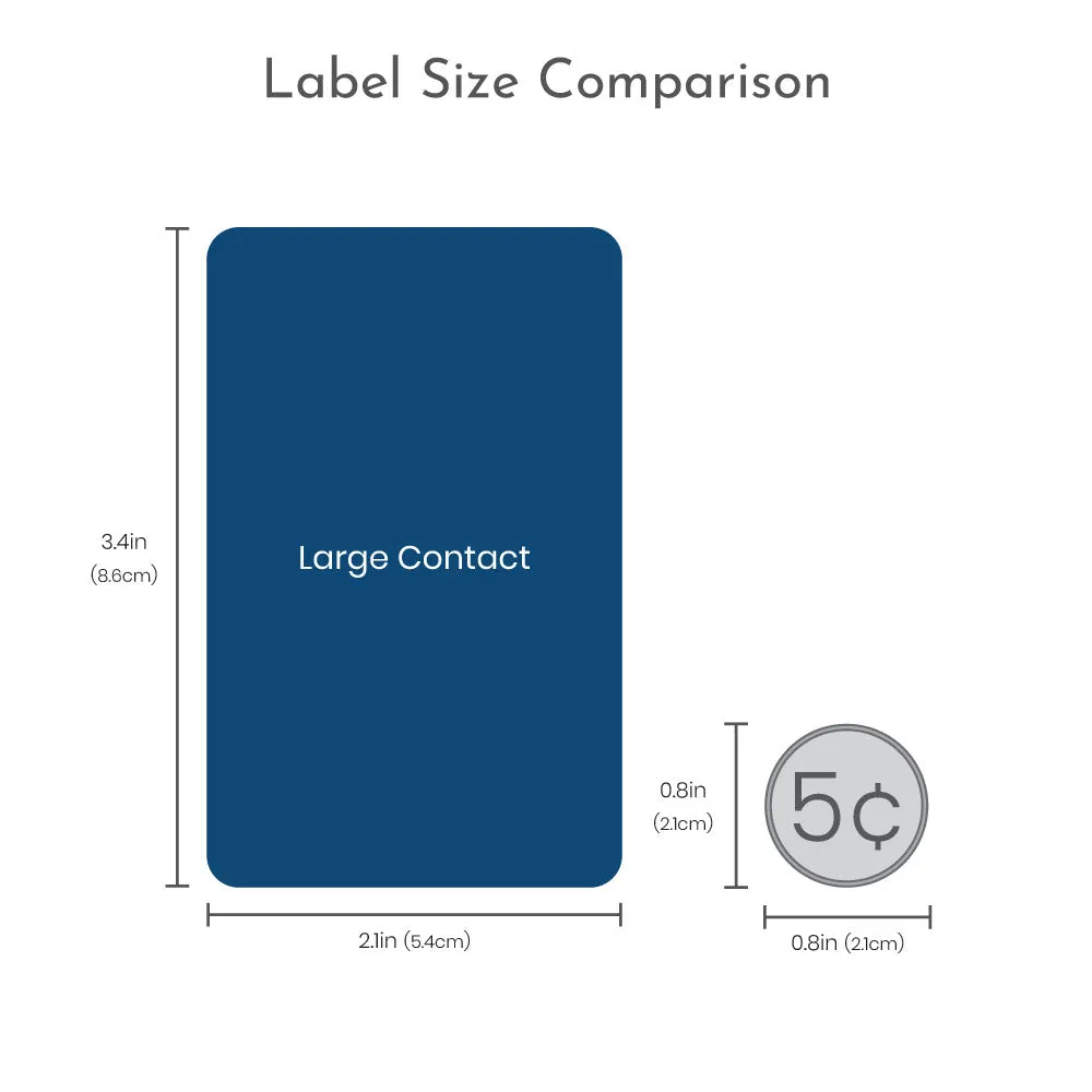 Horse Luggage Tag Labels