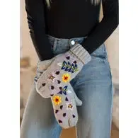 Ladies Knit Mittens