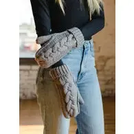 Ladies Knit Mittens