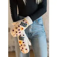 Ladies Knit Mittens