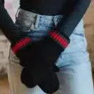 Ladies Knit Mittens