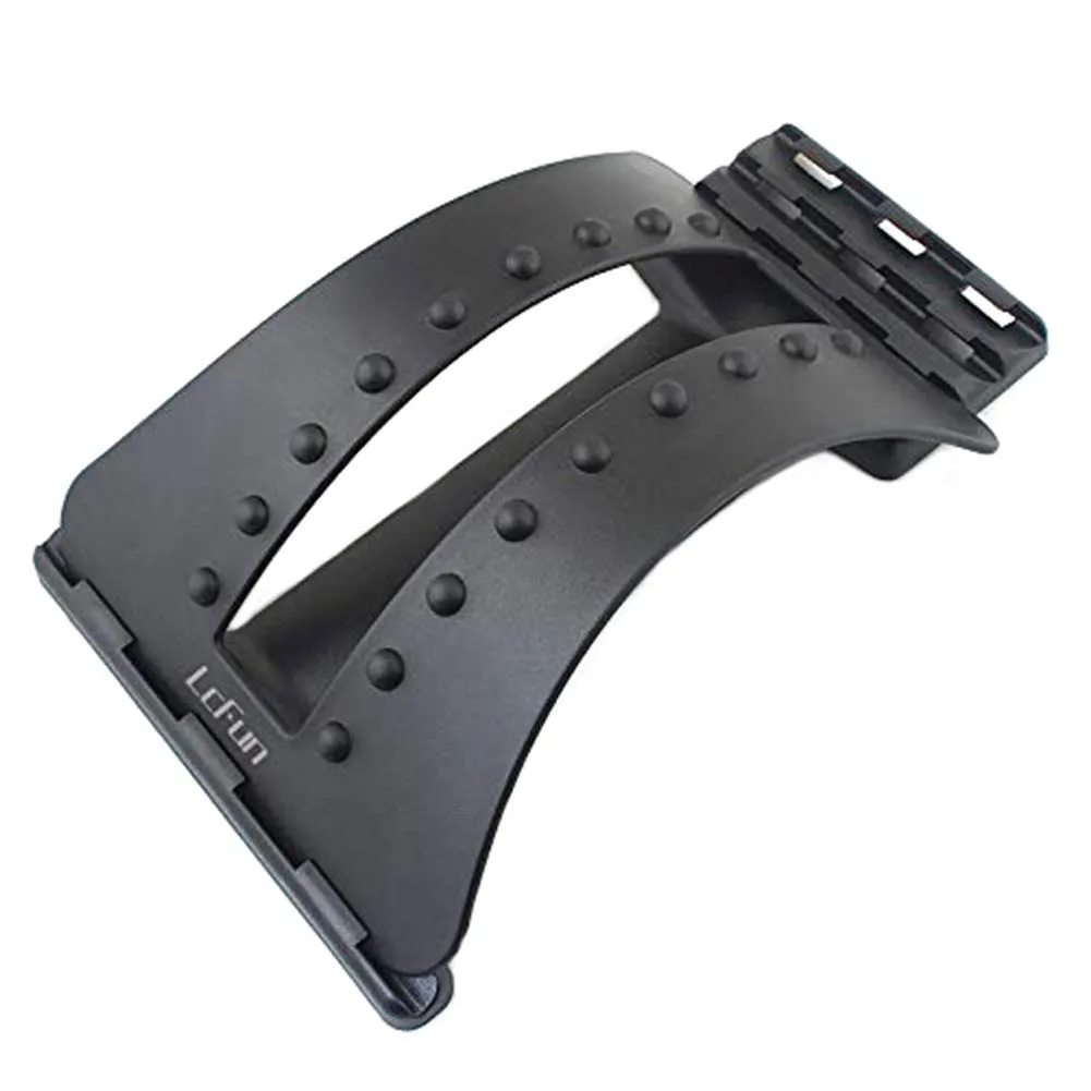 LcFun Back Massage Stretcher Arch Black Magic Message Stretcher Back Stretcher Lumbar Support Device Relax Mate Spine Pain Relief Chiropractic