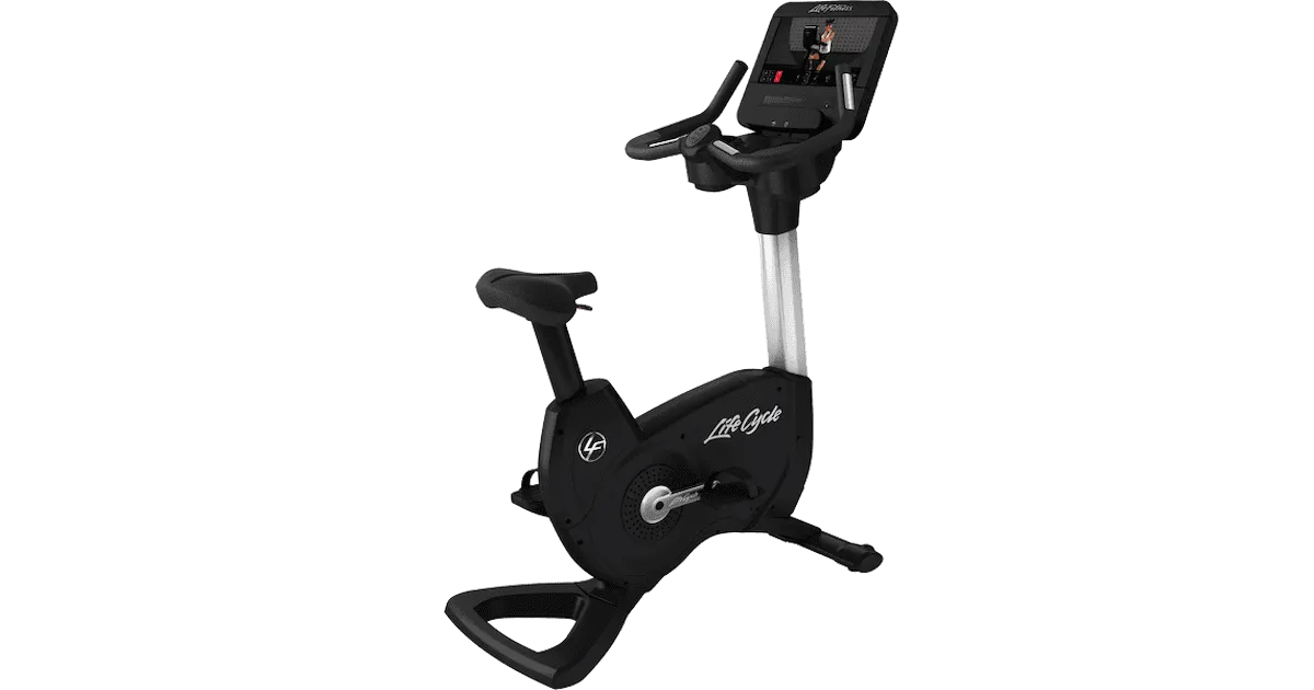 Life Fitness Elevation Series Upright Bike with Discover SE3 HD Console
