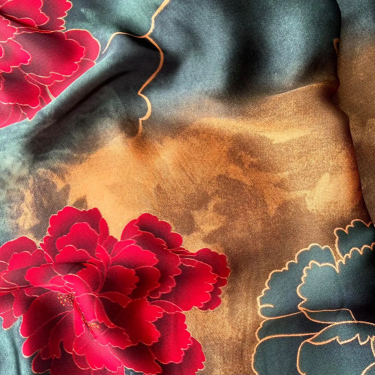 Long Silk Like Scarf Lightweight Satin Scarves Large Sunscreen Shawl Wrap for Women