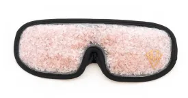 LOVE eye mask (rose quartz stone); by Mined Magic