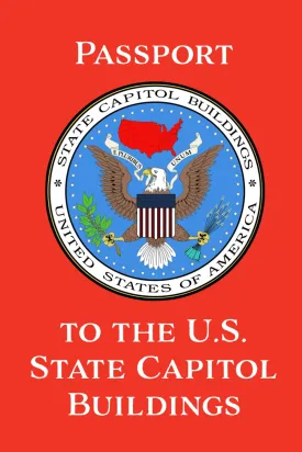 Passport to the US State Capitol Buildings Paperback  May 9, 2024