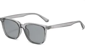 Polarized Square Sunglasses for Men Ultralight Classic Retro Square Driving Shades UV400 Protection Sun Glasses