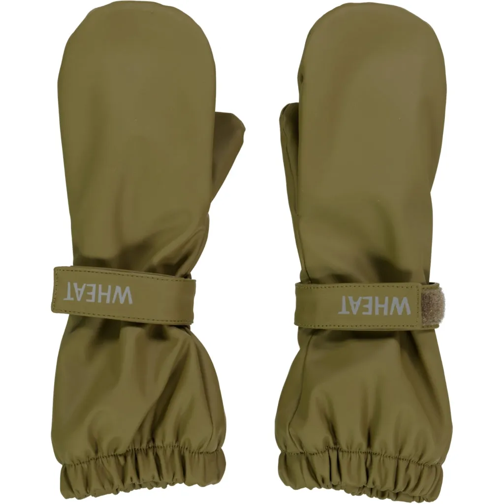 Rain Mittens Rily - olive
