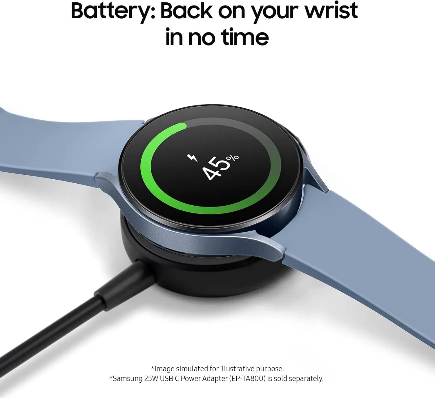 SAMSUNG Galaxy Watch 5 40mm LTE Smartwatch w/Body, Health, Fitness and Sleep Tracker, Improved Battery, Sapphire Crystal Glass, Enhanced GPS Tracking, US Version, Gray