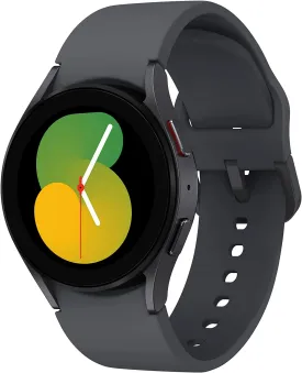 SAMSUNG Galaxy Watch 5 40mm LTE Smartwatch w/Body, Health, Fitness and Sleep Tracker, Improved Battery, Sapphire Crystal Glass, Enhanced GPS Tracking, US Version, Gray