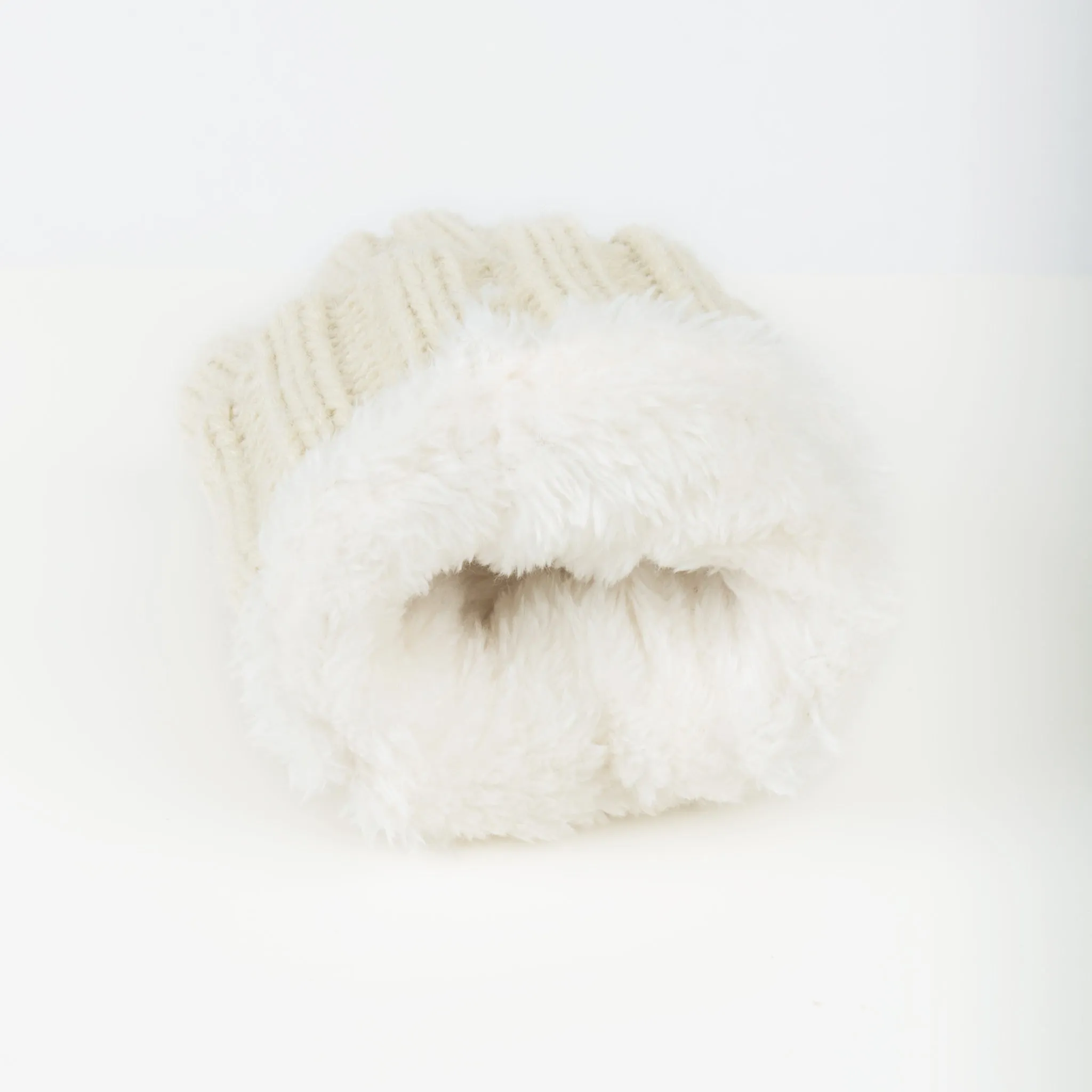Sierra Cable Knit Fleece Lined Mitten