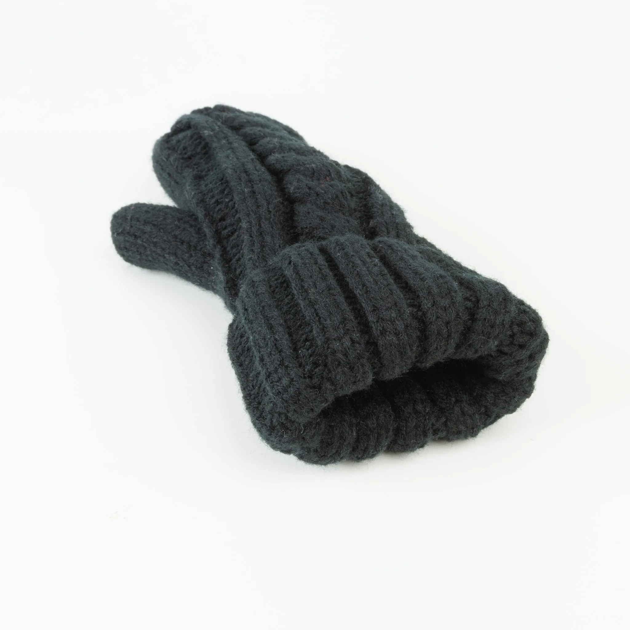 Sierra Cable Knit Fleece Lined Mitten