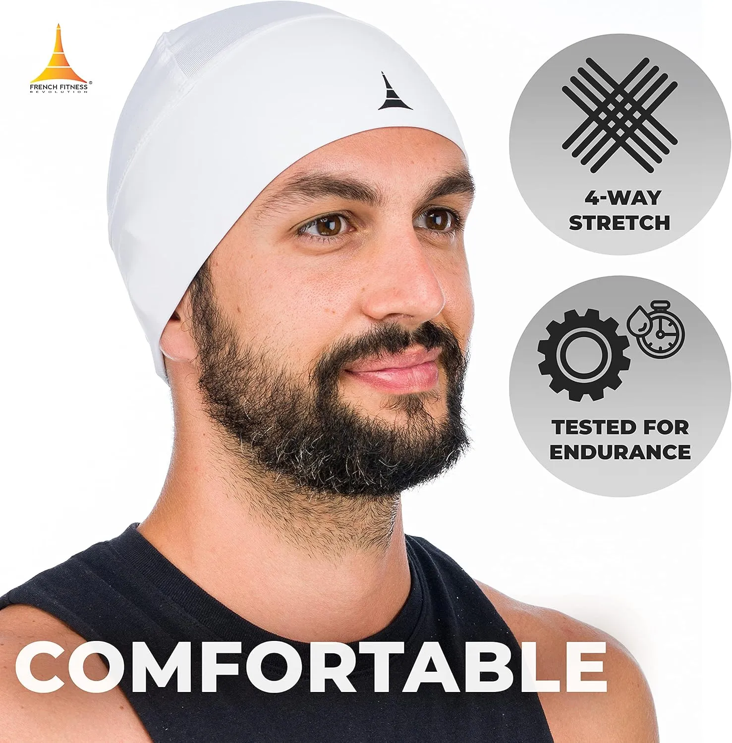 Skull Cap Helmet Liner Running Beanie - Ultimate Thermal Retention and Performance Moisture Wicking. Fits Under Helmets