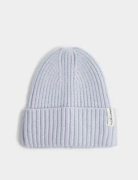 Snowfall Knitted Beanie - Salt Blue