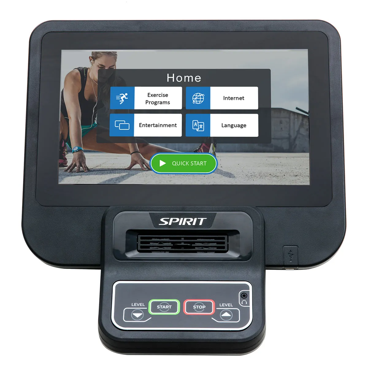 Spirit Medical Systems Group Spirit Fitness CU800 ENT Upright Bike