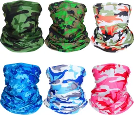 Summer Face Cover Scarf Mens Balaclava Neck Gaiter Baclava Face Breathable Bandana Sun Protection Cycling Running