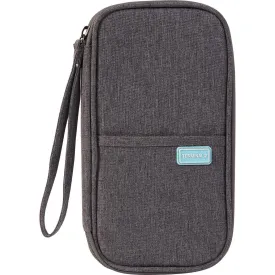 T2 Family RFID Passport Travel Wallet (Grey)