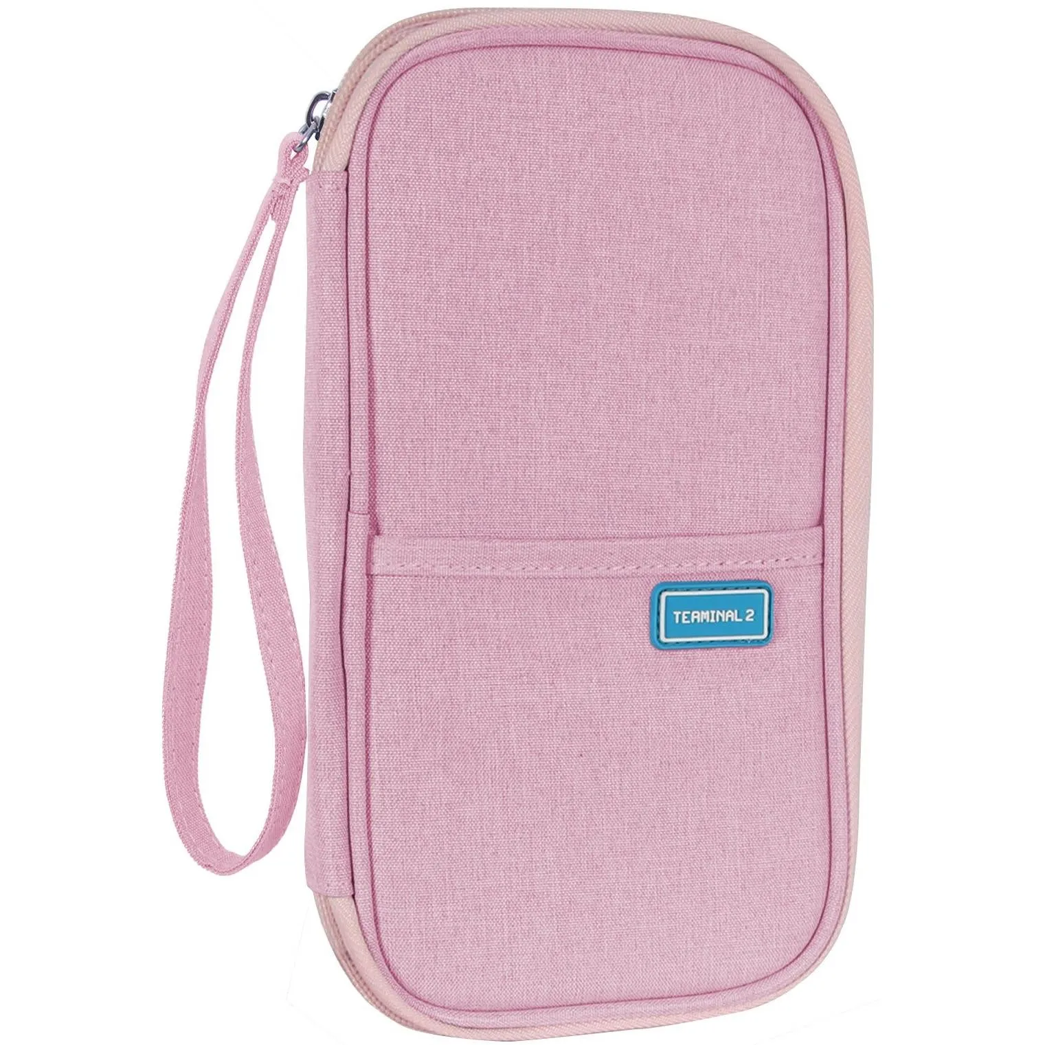 Terminal 2 Family RFID Passport Wallet (Pink)