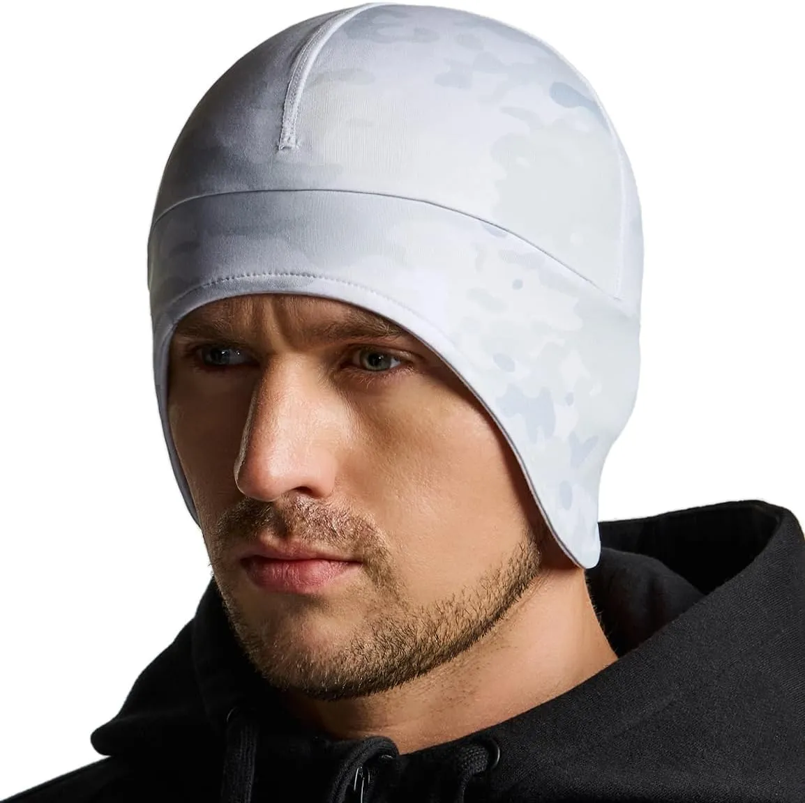 TSLA Men and Women Thermal Fleece Skull Cap, Winter Ski Cycling Under Helmet Liner, Running Beanie Hat
