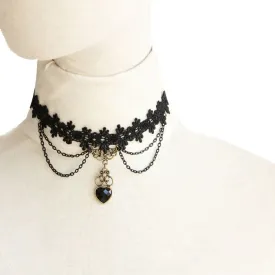 VenusFox Retro Vintage Lace Choker