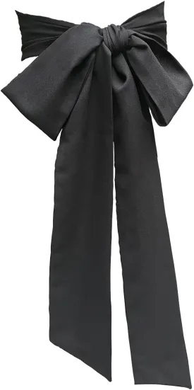 Women Chiffon Sash Corset Belt Waist Bow Tie belt 3.74" Wide for Bridal Wedding Special Occasion Dress