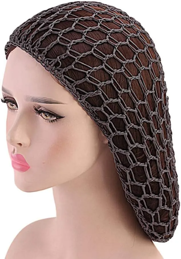 xzbailisha Women's Colored Short Hair Net Snoods